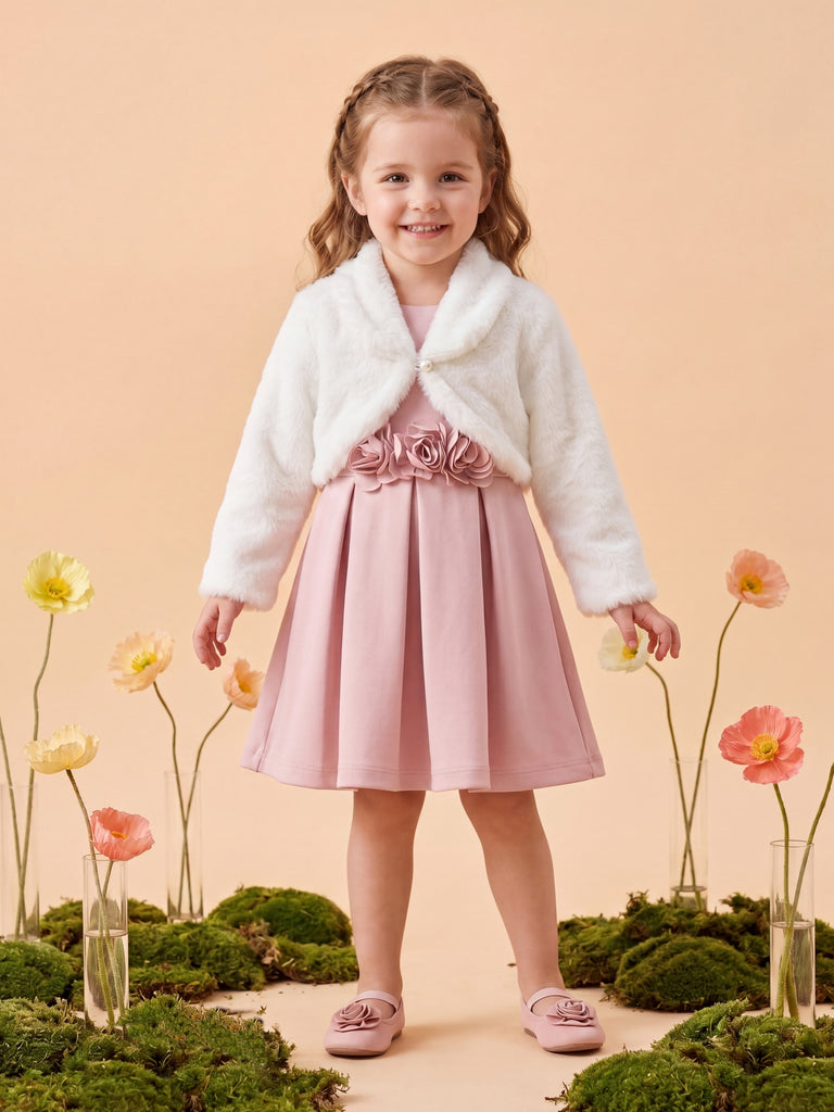 Girls Fashion Dress & Jacket 21872