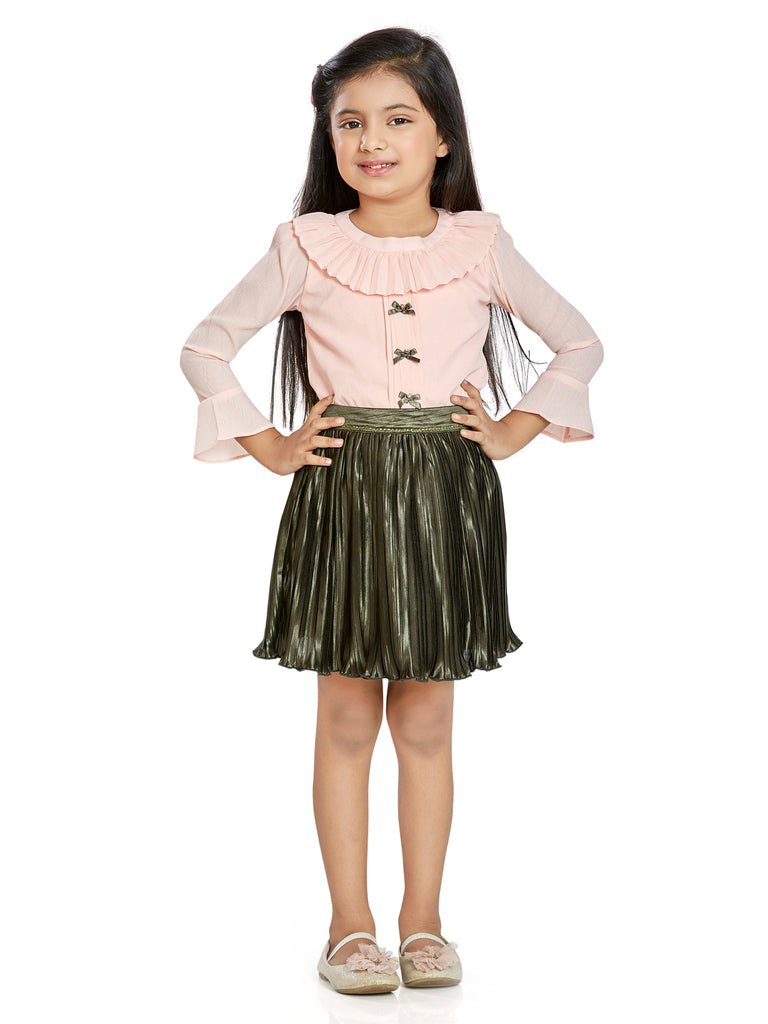 Girls Trendy Skirt with Top 18107