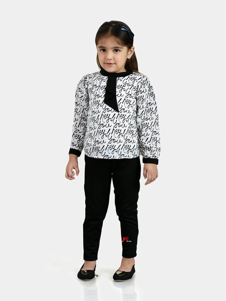 Girls Striped Jegging with Top 18100