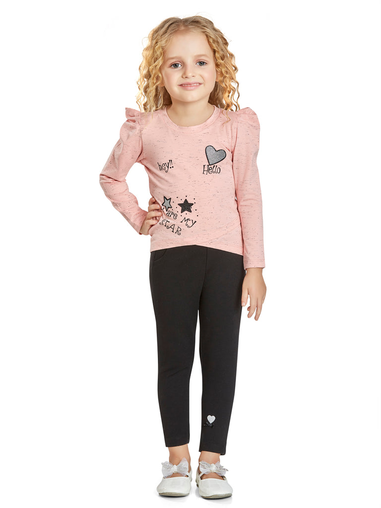 Girls Casual Jegging with Top 18102