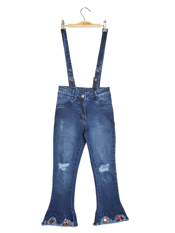 Girls Denim Bottom 18197