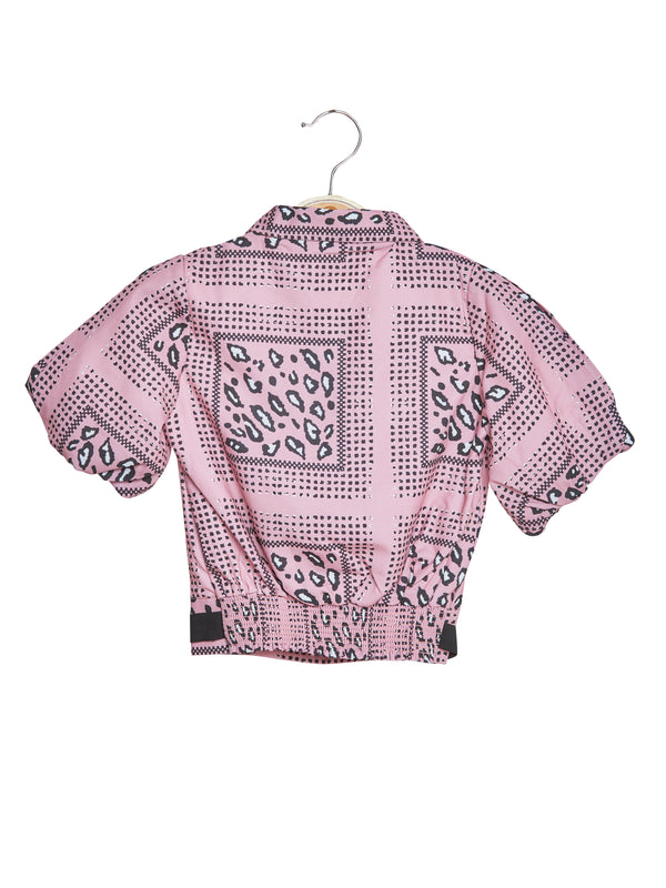 Girls Polka Dots Print Top 18112