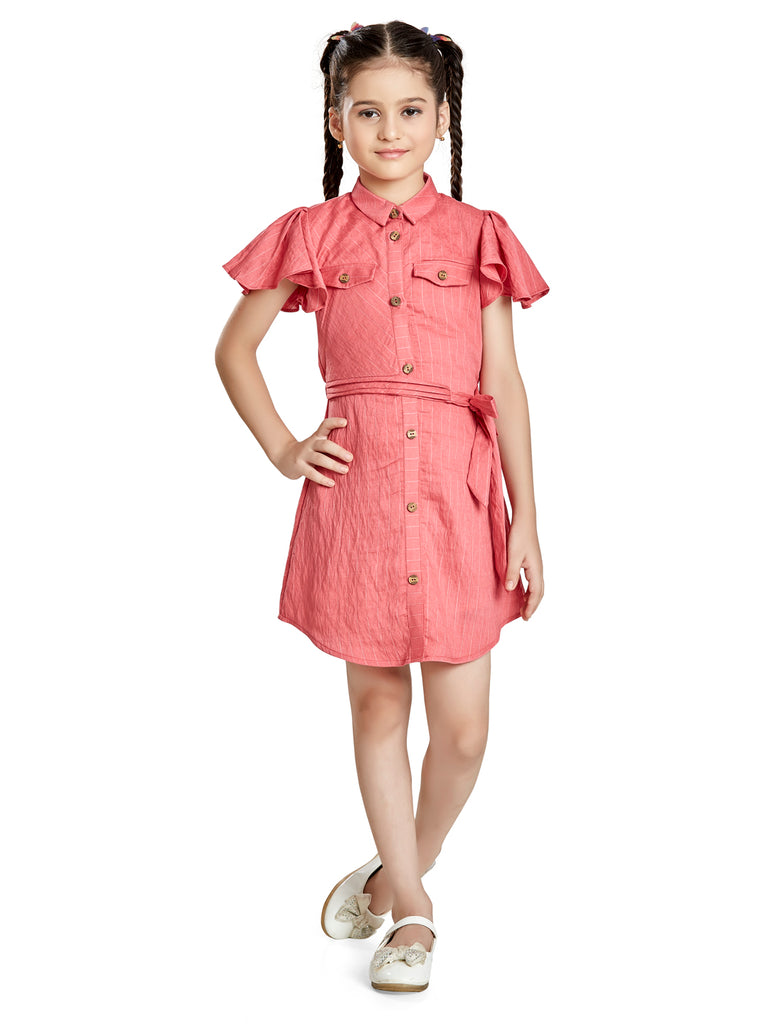 Girls Striped Dress 17767