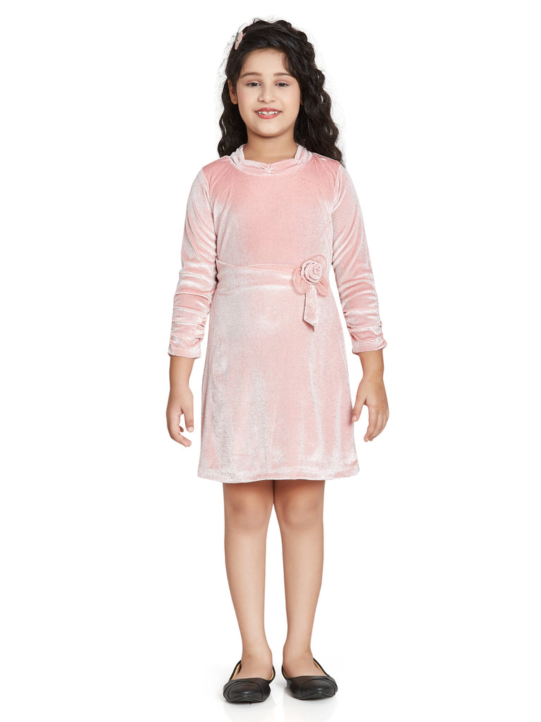 Girls Foiled Dress 17406