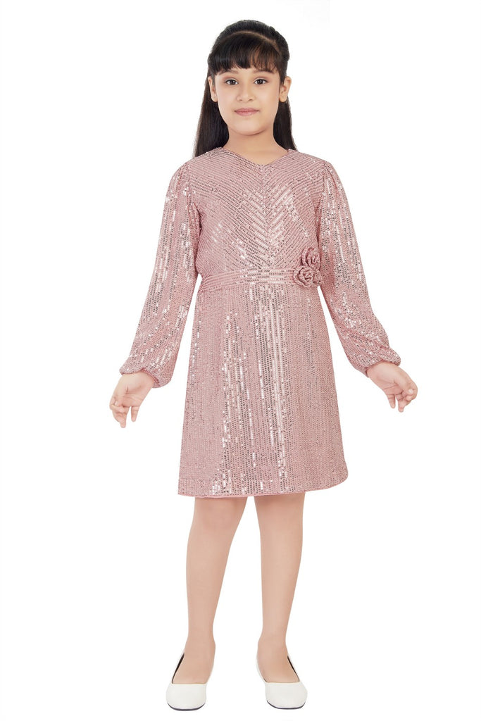 Girls Sequins Dress 17404