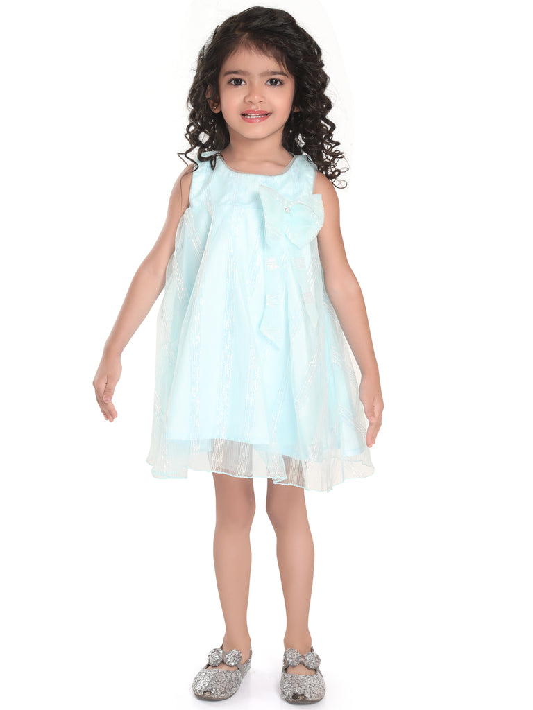 Girls Design Net Dress 17931