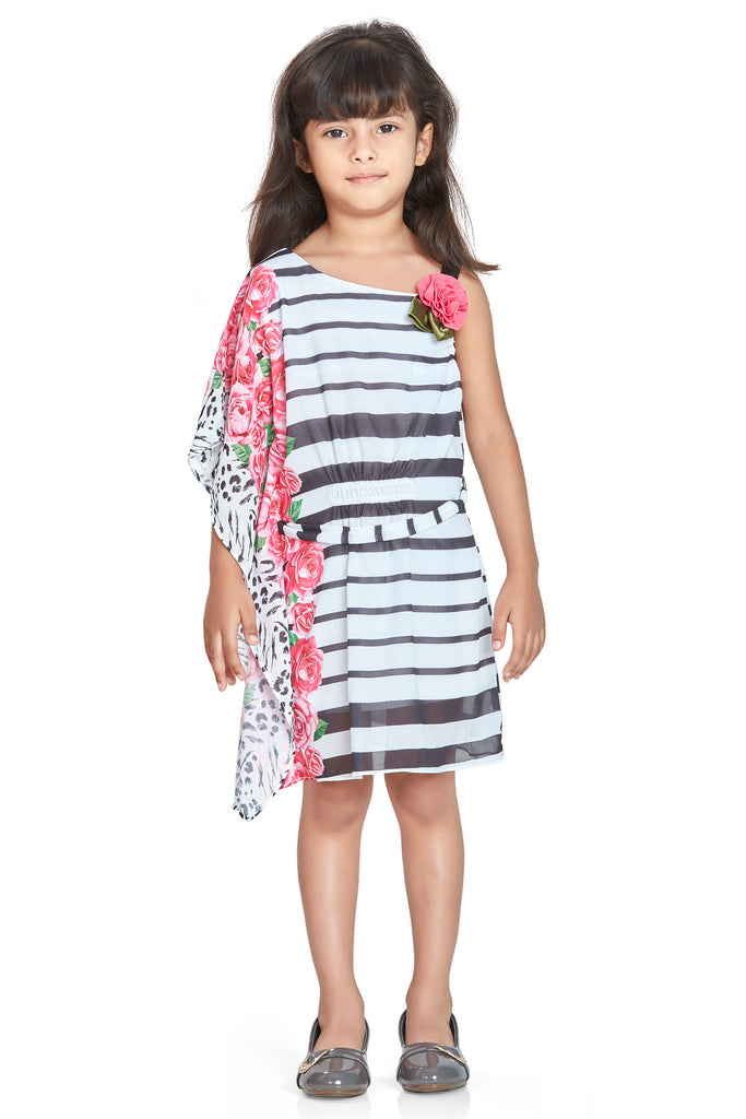 Girls Striped Dress 17910