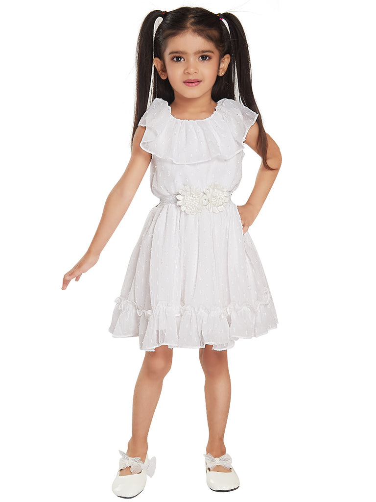Girls Yarn Dyed Dress 18013