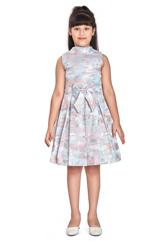 Girls Abstract Print Dress 17952