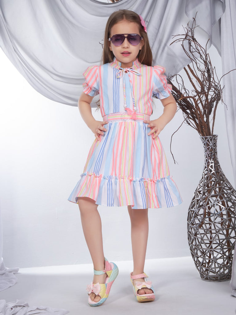 Peppermint Girls Striped Dress 15719 1