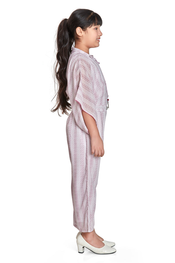 Girls Abstract Print Jumpsuit 17982