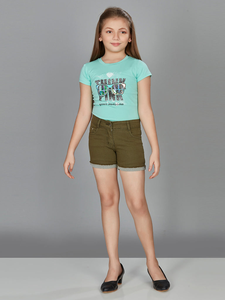 Girls Casual Shorts 16142