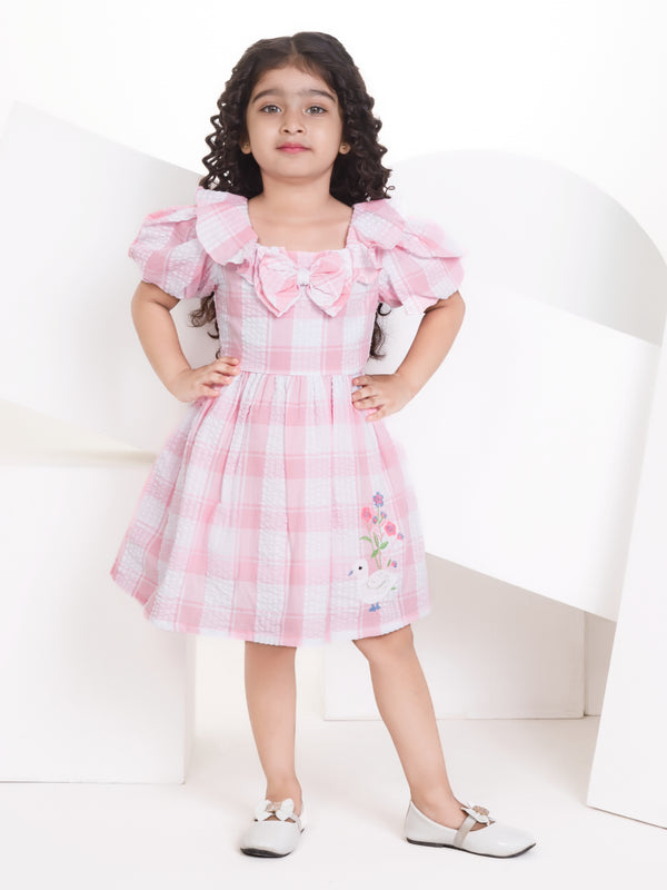 Girls Yarn Dyed Dress 16777