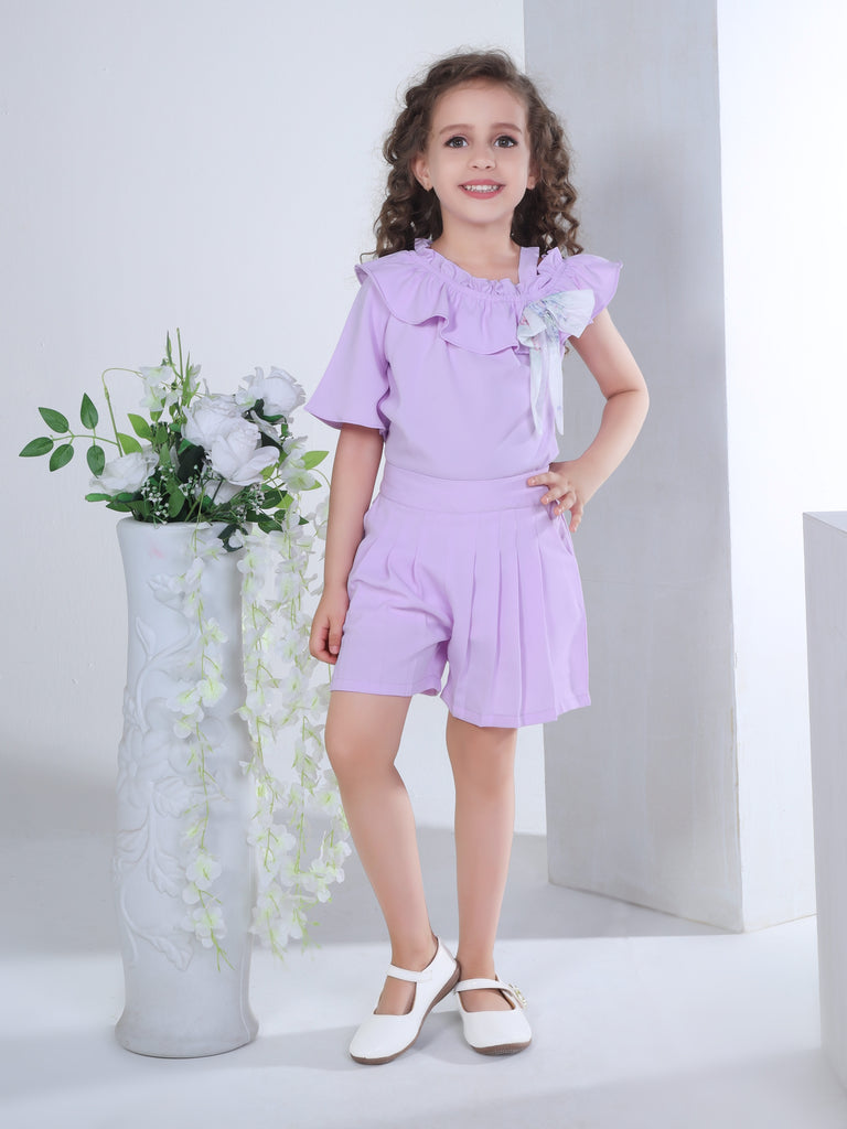 Girls Fashion Top with Shorts 16838