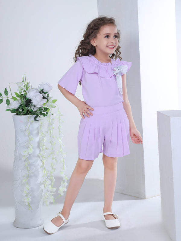 Girls Fashion Top with Shorts 16838