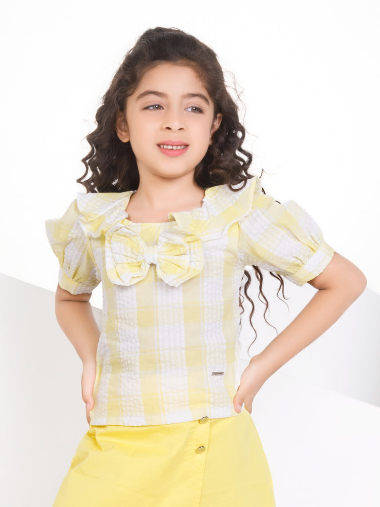 Girls Textured Top 16852