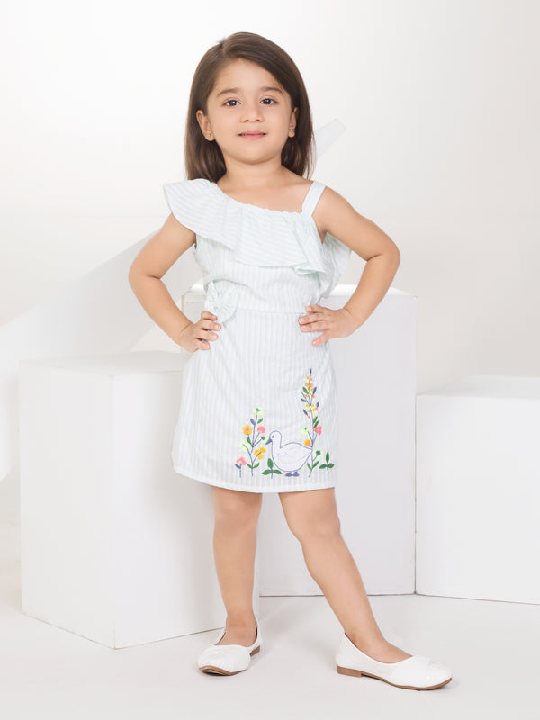 Girls Striped Dress 16873