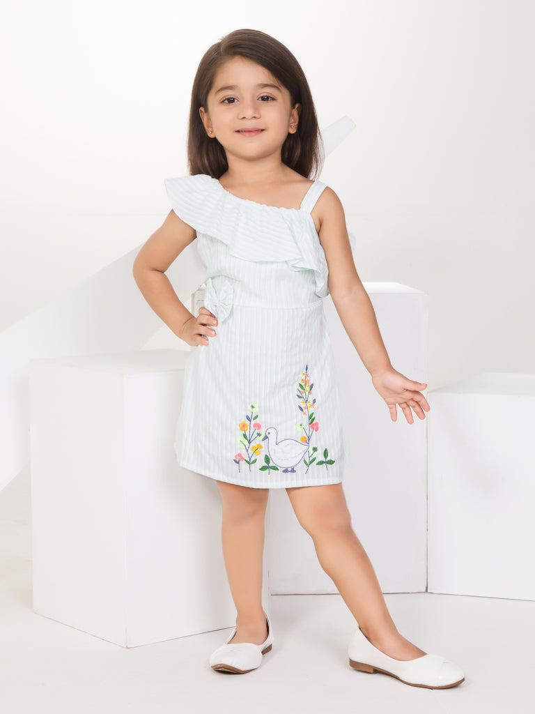 Girls Striped Dress 16873