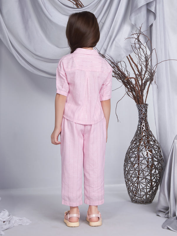 Peppermint Girls Zari Top with Pants 16902 2