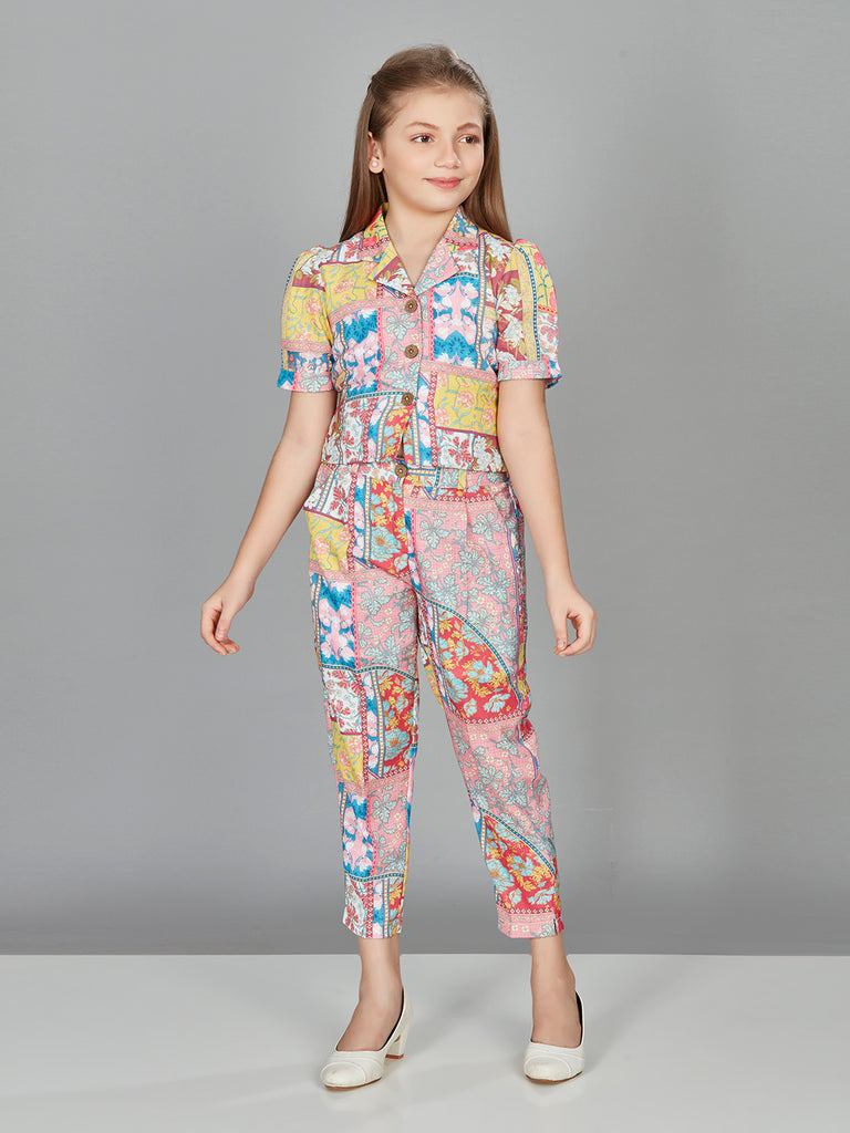 Girls Tribal Top with Pants 16975