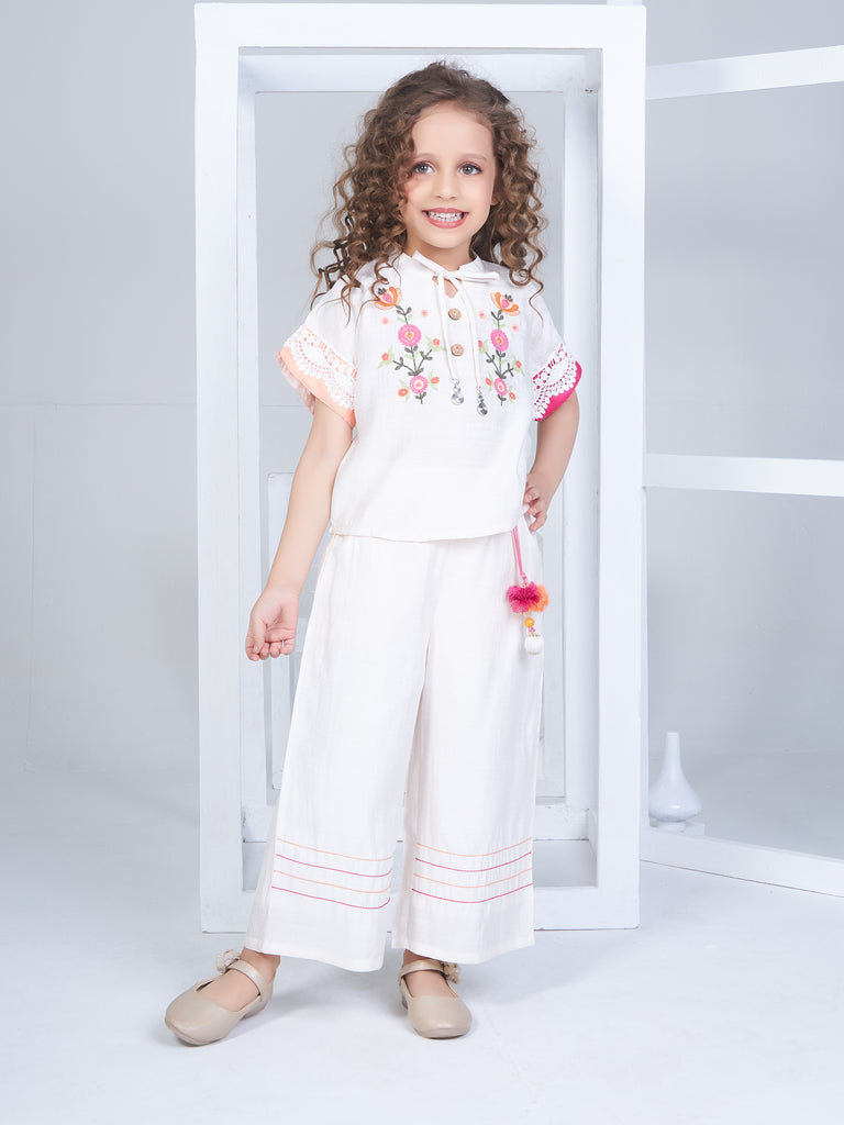 Girls Festive Top with Culotte 17087