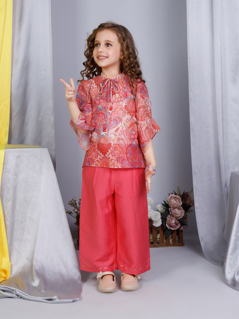 Girls Tribal Top Pant with Inner 17104