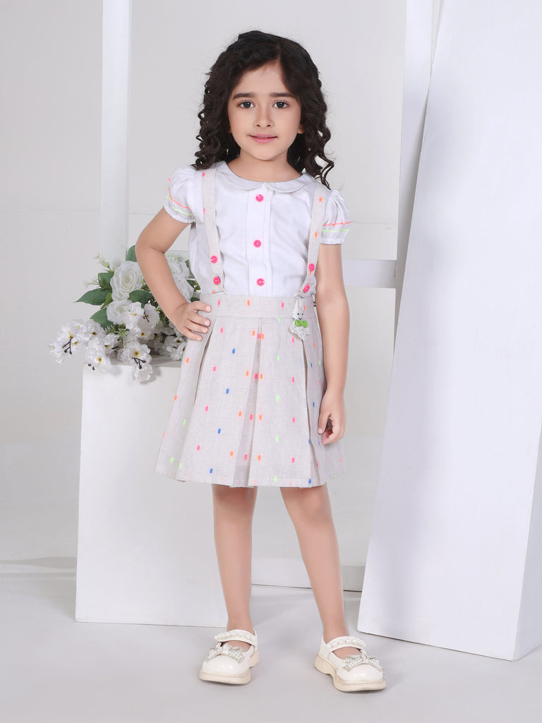 Girls Yarn Dyed Dress 17243