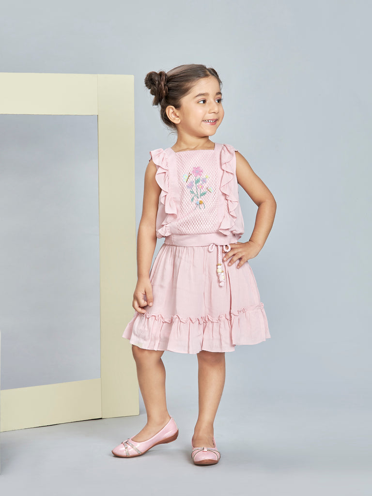 Girls Casual Skirt with Top 19127