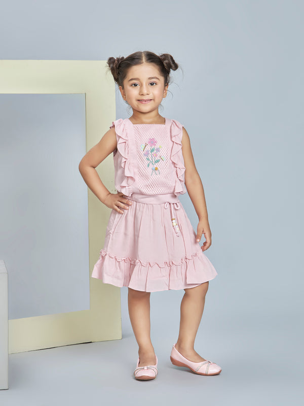 Girls Casual Skirt with Top 19127