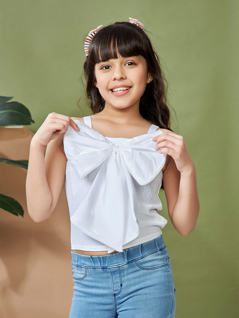 Girls Textured Top 19207