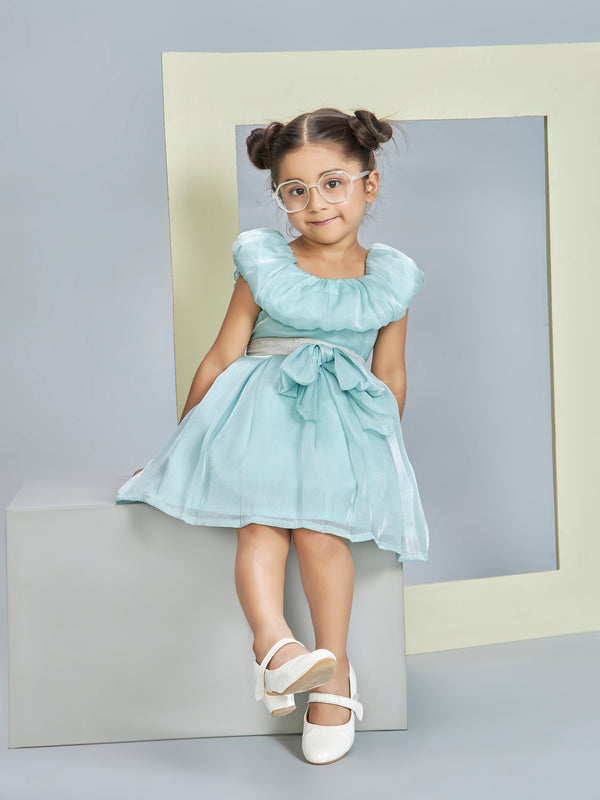 Girls Fashion Dress with Belt 19251