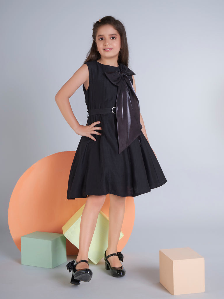 Girls Fashion Dress with Belt 19300