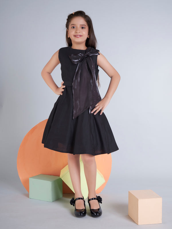 Girls Fashion Dress with Belt 19300