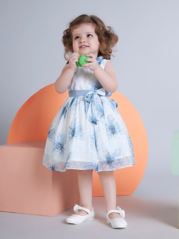 Girls Printed Dress 19346