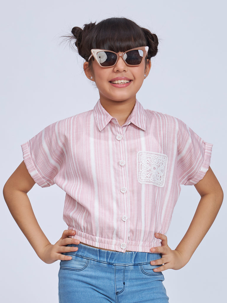 Girls Striped Top 19434