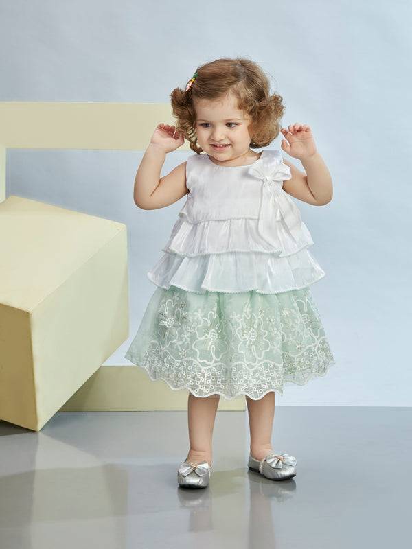 Girls Design Net Skirt & Top 19446