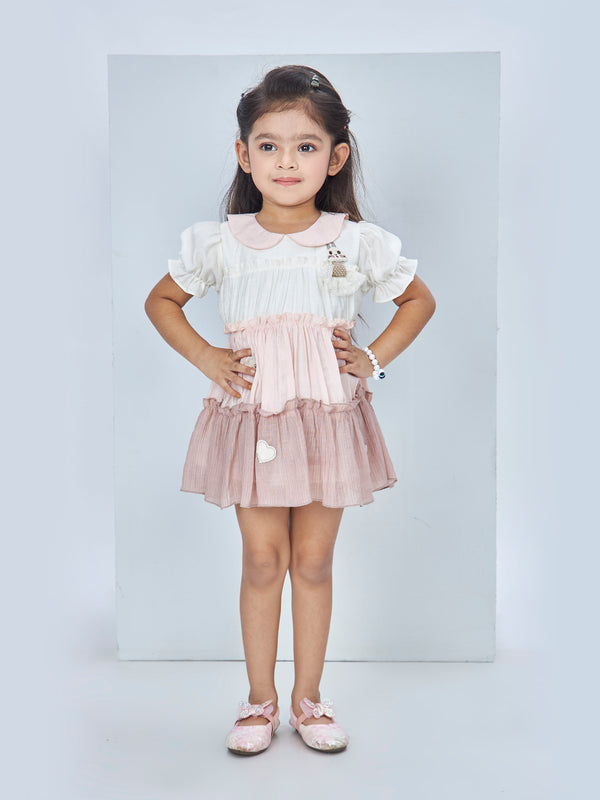 Girls Casual Dress with Hairband 19538