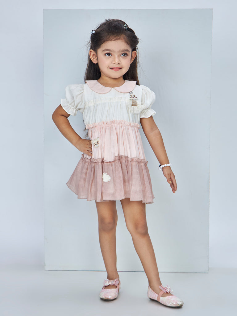 Girls Casual Dress with Hairband 19538