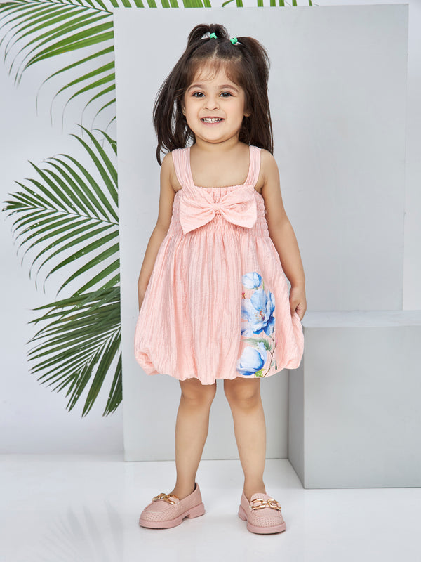 Girls Textured Dress 19581