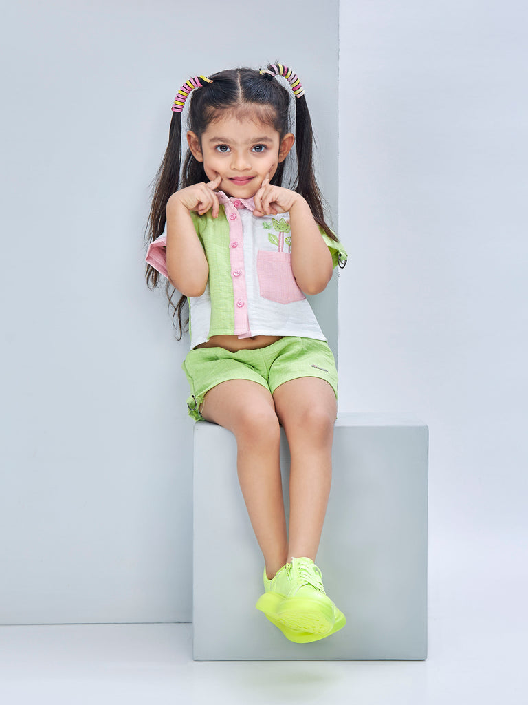 Girls Casual Shorts with Top 19603