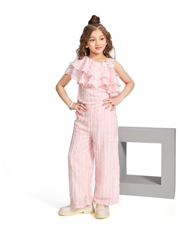 Girls Jaquard Pant & Top 20342