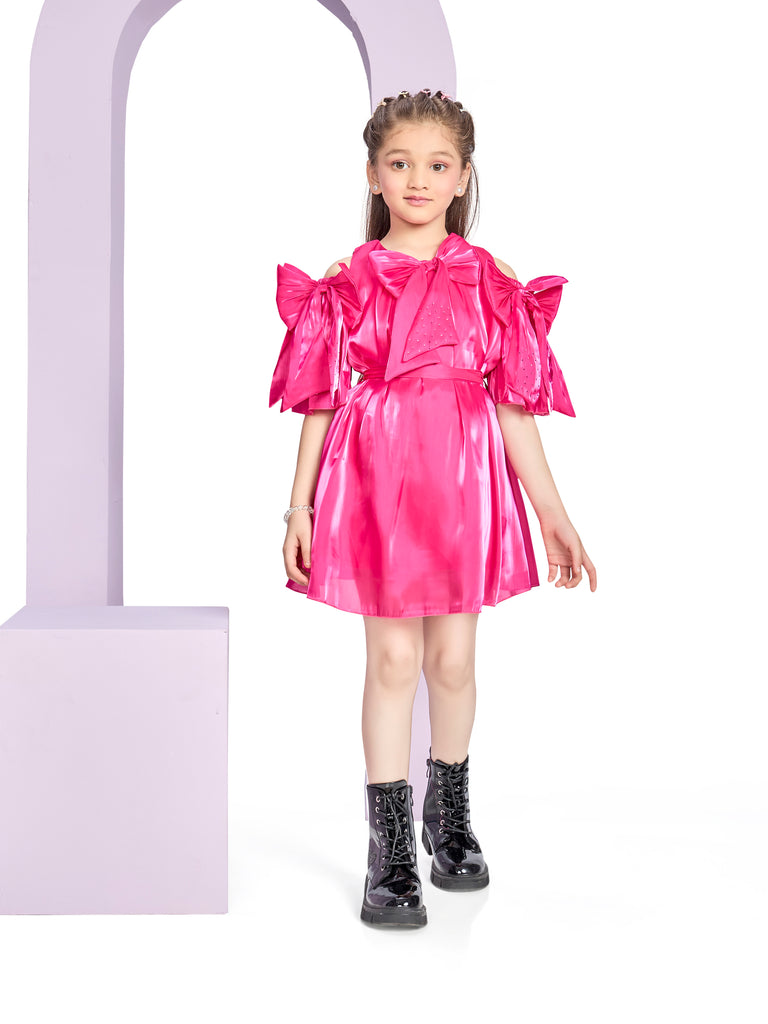 Girls Fashion Dress with Belt 20392