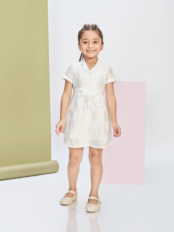 Girls Embroidered Dress 20544