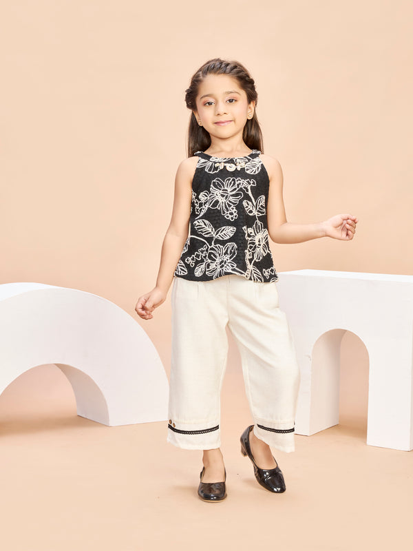 Girls Design Net Pant & Top 20550