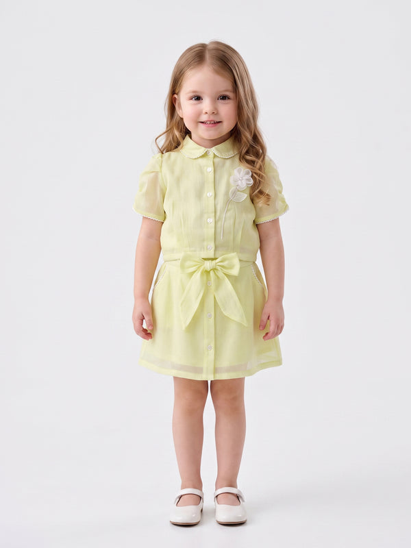 Girls Striped Skirt & Top 20606