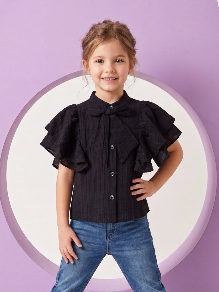 Girls Abstract Print Top 20650