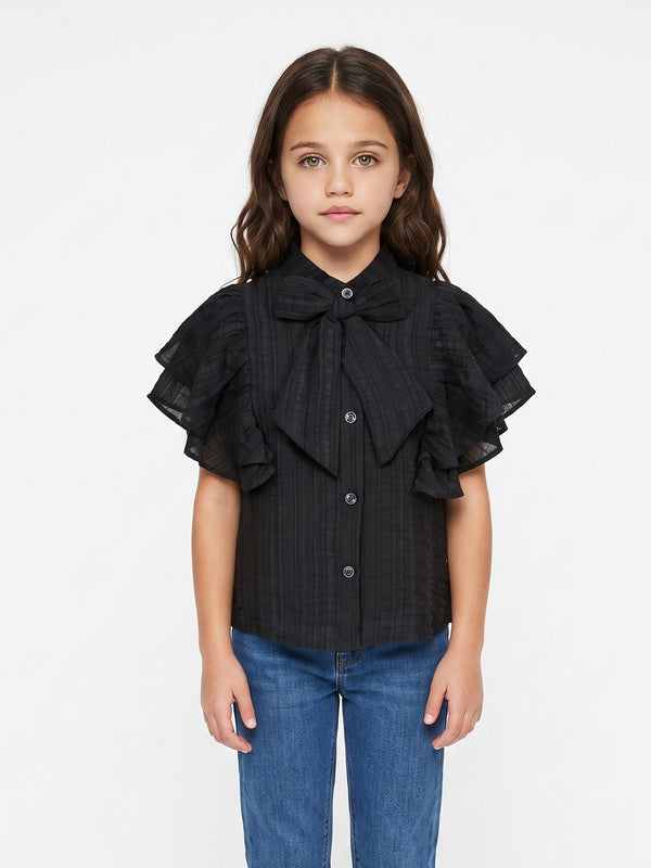 Girls Abstract Print Top 20650