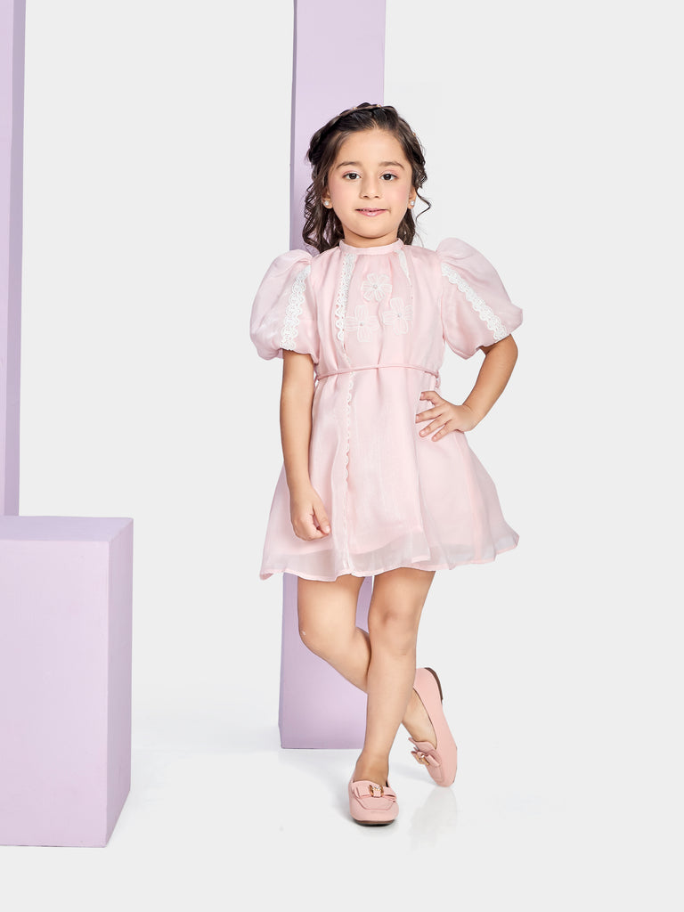 Girls Fashion Dress with Belt 20653