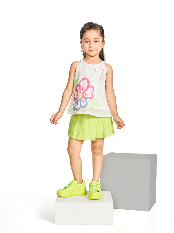 Girls Fashion Skort & Top 20656