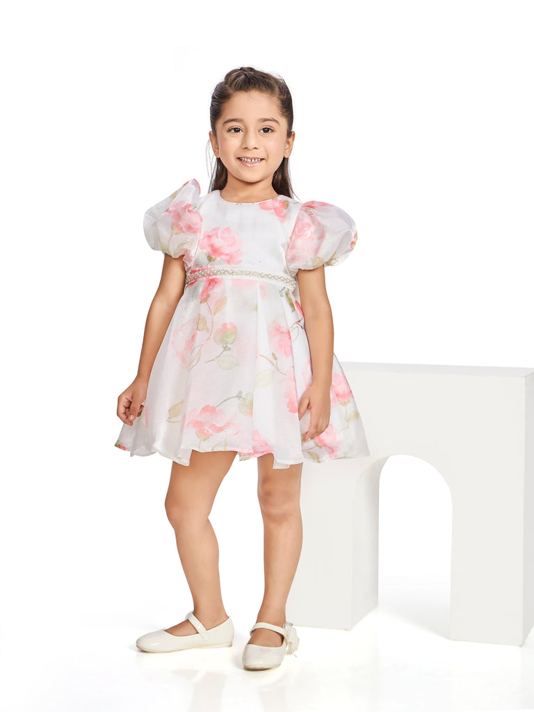 Girls Digital Print Dress 21222